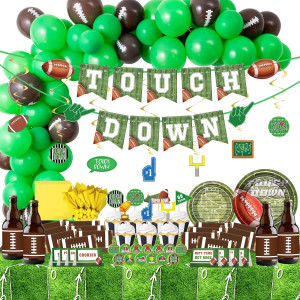 Football Party Supplies, 178 Pcs Set - Balloon, Pl...