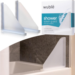 Shower Splash Guard for Bathtub- Shower Water Guar...