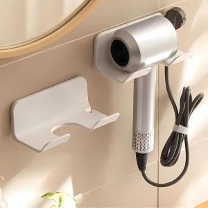 Universal Hair Dryer Holder, Blow Dryer Hanger Wal...