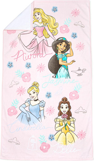 Disney Princess Charming Bath/Pool/Beach Towel Fea...