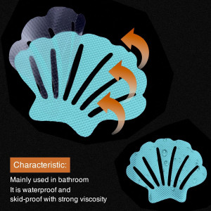 12PCS Original Bathtub Stickers Non-Slip, River-Mu...