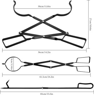 36inch Long Fireplace Fire Pit Campfire Stick and...