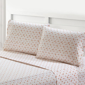 Modern Threads Soft Microfiber Rose Printed Sheets...