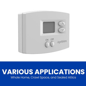 Aprilaire 76 Digital Wall Mount Dehumidifier Contr...