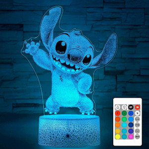 Stitch Gifts,Stitch Night Light for Kids, Christma...
