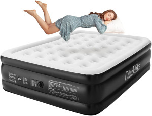 OlarHike Inflatable Queen Air Mattress with Built...