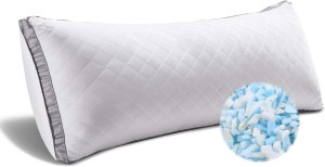 WhatsBedding Memory Foam Body Pillow -Fluffy Body...