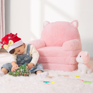 Toddler Chair Plush with Removable Cover, Kids Sof...