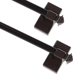 Magnetic Curtain Rod Multi-Use Adjustable Cafe Sid...