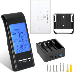 Smart Fireplace Remote Control, Fit skytech,Ambien...