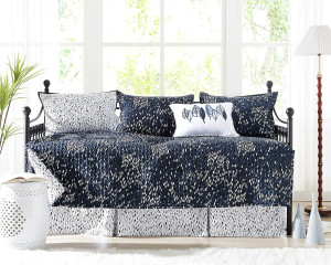Southshore Fine Living Twin 6-Piece Botanical Leav...
