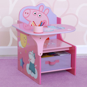 Chair Desk with Storage Bin - Ideal for Arts & Cra...
