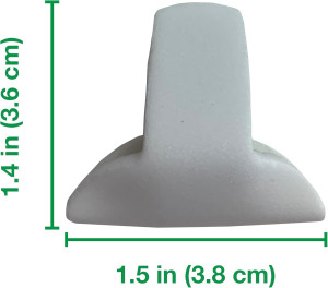 FRESH IDEAS Padded Duvet Clips (4-Pack) - Secure B...