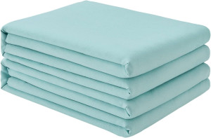King Flat Sheets Only 2 Pack - Hotel Quality Flat...
