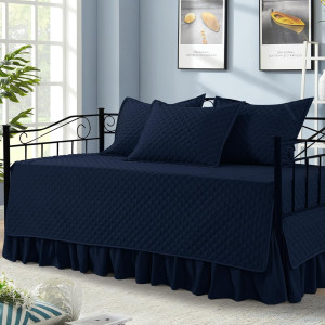 BALAPET 5 Piece Daybed Sets, Quilted Daybed Beddin...