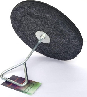 Fireplace Flue Plug, 9" Round Stopper for Fireplac...