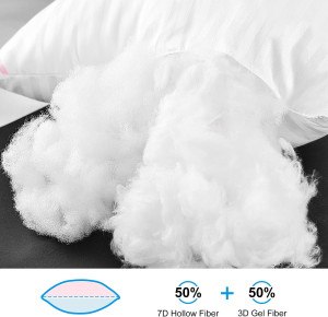 EIUE Hotel Collection Bed Pillows for Sleeping 2 P...