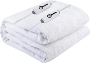 Electric Mattress Pad Queen Size 60"x80" Dual Cont...