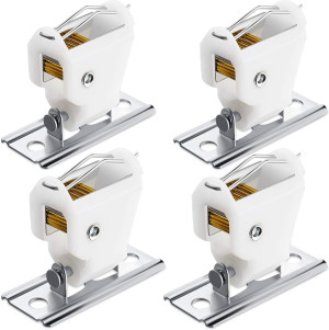 Jetec 4 Pcs Roman Shade Cord Lock Holds up to 3 Co...