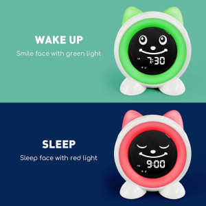 I·CODE Time to Wake Kids Alarm Clock,Toddler Sleep...