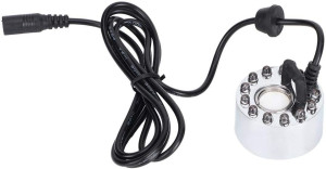 eecoo Mist Maker Aquarium 12 LED Light Color Chang...