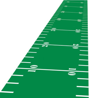 Heavy-Duty Football Floor Runners - 10ft x 2ft (1...