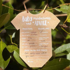 Kate Aspen Baby Prediction Cards For Baby Shower/A...
