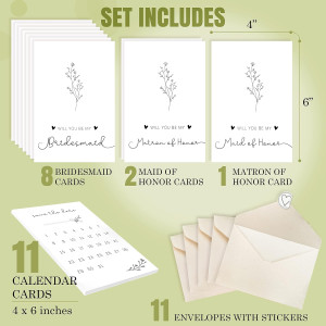 11 Bridesmaid Proposal Card - 8 Will You Be My Bri...
