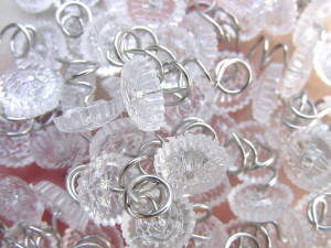 Attmu 60 Pcs Upholstery Tacks Headliner Pins Clear...