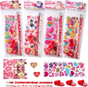 JOYIN 28 Pack Valentines Day Stationery Kids Gift...
