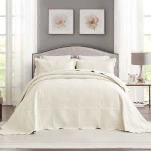 Asuexpect Oversized King Bedspread 128x120 Extra W...