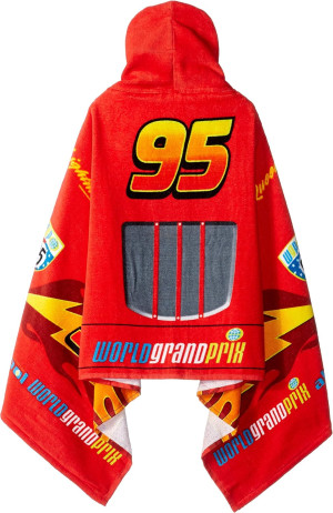 Disney/Pixar Cars ‘Tune Up’ Hooded Cape Towel, 22”...