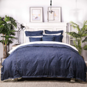 ELEGANT LIFE HOME 100% Cotton Washed Pillow Case S...