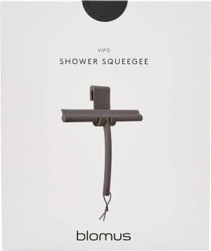 Blomus 68982 Shower Squeegee, Matt Black, H 20 cm,...