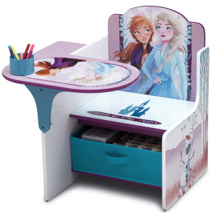 Chair Desk with Storage Bin, Disney Frozen II Cup...