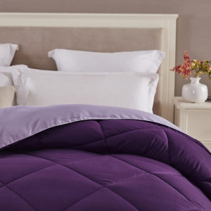 Full/Queen Size Reversible Comforter Lightweight M...