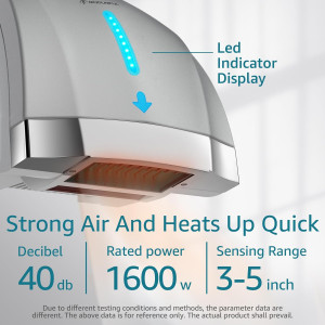 modunful Hand Dryers for Bathrooms Commercial, Ele...