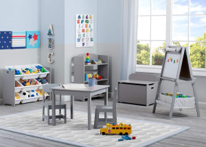Delta Children MySize Kids Wood Table and Chair Se...