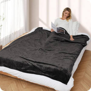 Electric Blanket Heated 72"x84" Full Size Oversize...