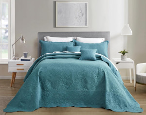 Oversized King Bedspread 128x120 Extra Wide, Ultra...
