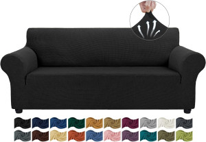 Asnomy Couch Covers for 3 Cushion Couch Stretch So...