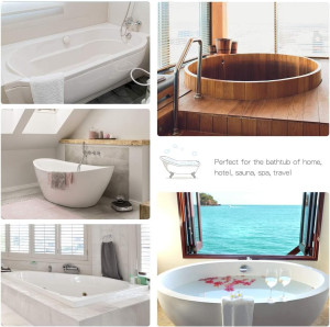 12 Pack Disposable Bathtub Cover Liner, AGPTEK Lar...