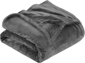 Utopia Bedding Fleece Blanket Queen Size Grey 300G...