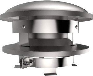 Selkirk 8T-CT 8" Stainless Steel Round Top