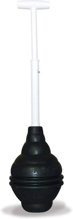 Korky BeehiveMAX Heavy Duty Toilet Plunger - Seals...