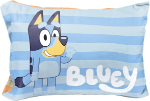 Jay Franco Bluey Hello 1 Single Reversible Pillowc...