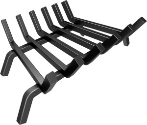 hykolity 24 in. Fireplace Log Grate, Heavy Duty So...