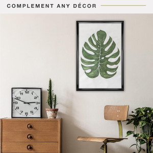 MCS Trendsetter Poster Frame, Black, 16 x 24 in, S...