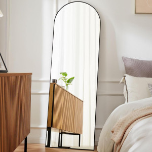 Sweetcrispy Arched Full Length Mirror 59"x16" Full...