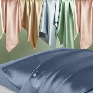 Silk Pillowcase for Hair and Skin, Mulberry Silk P...